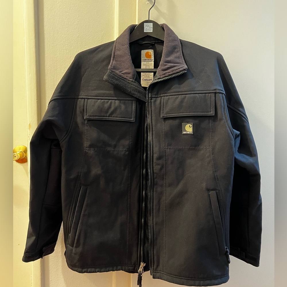 Carhartt Utility Work/Urban Jacket Performance Shell Material Mens M-L Black